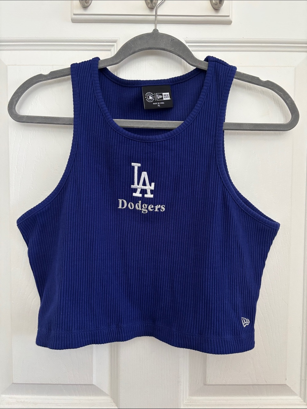 Dodgers Cropped Tank